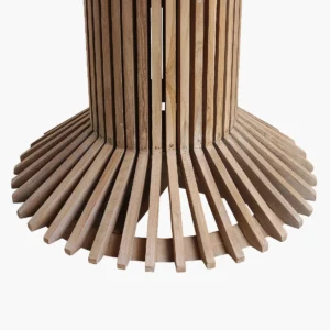 Raw Materials “<br>” Eiffel teak round table