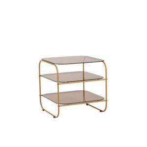 HUBSCH “<br>” ECHO TABLE D’APPOINT AMBRE