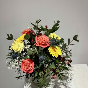 Bouquet du fleuriste coloré