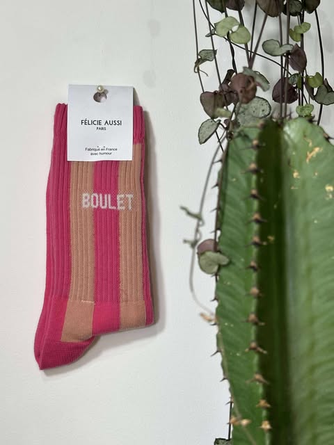 FELICIE AUSSI"<br>” CHAUSSETTE BOULET – Image 2