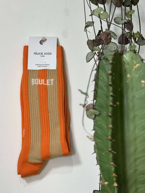 FELICIE AUSSI"<br>” CHAUSSETTE BOULET